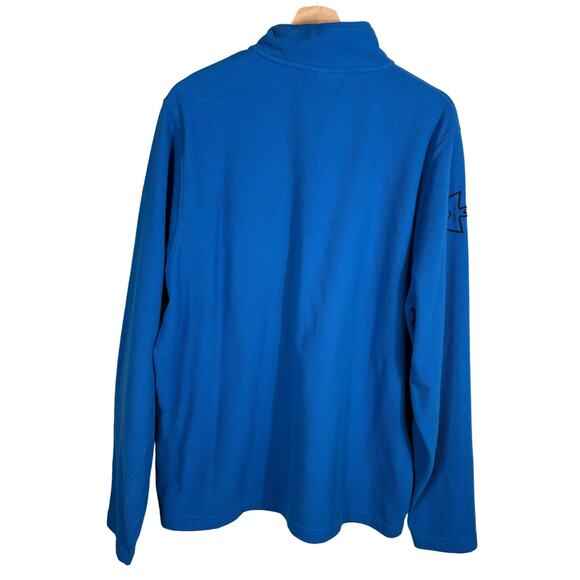 Under Armour Men's Size XL Polar Fleece Half Zip Cold Winter Pullover Sweater - Picture 2 of 11